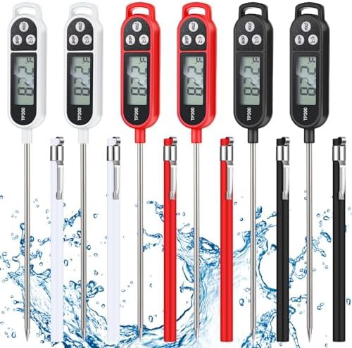 Copkim food thermometer instant probe black