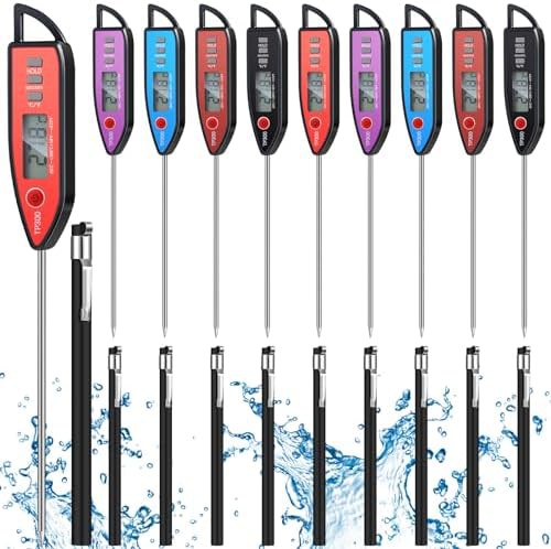 Copkim ten set digital grill probe black