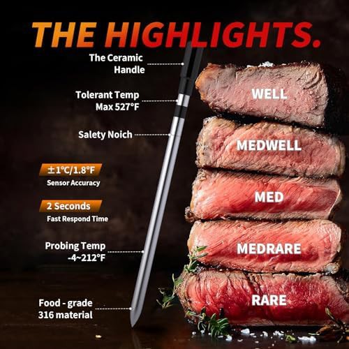 Wireless Bluetooth Thermometer with 800ft Range — photo 4