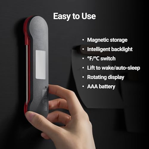 Professional IP67 Waterproof Digital Meat Thermometer — photo 4