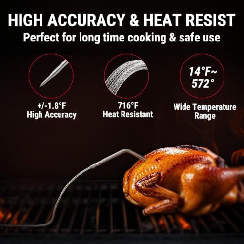 TempSync 450ft Bluetooth meat thermometer with two probes — photo 4