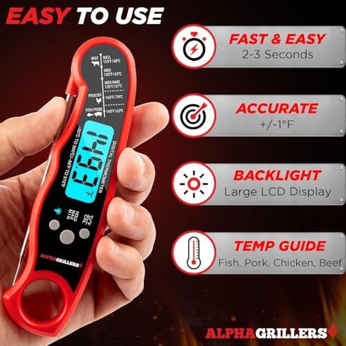 Instant Read Grill Thermometer with Claws — photo 5