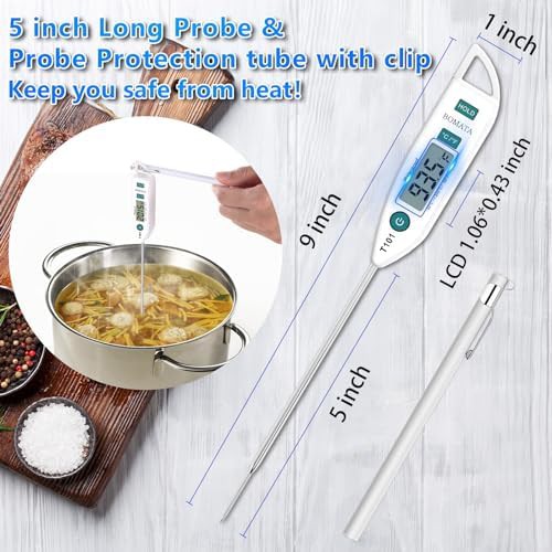 Six pack waterproof meat thermometer — photo 4