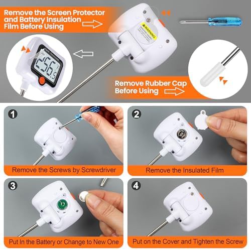 Long Probe Digital Candy Thermometer with Clip — photo 5
