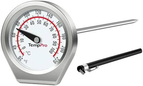 Dial instant read analog cooking thermometer