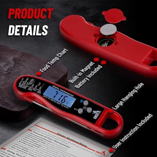 Waterproof Instant Read Digital Cooking Thermometer — photo 5