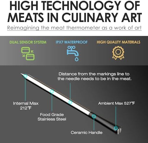 Wireless waterproof long range thermometer — photo 4