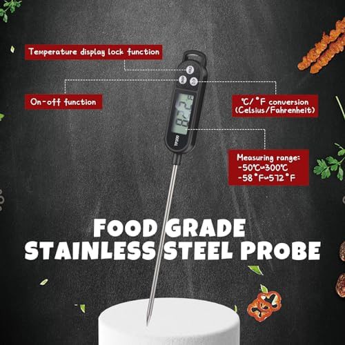 Copkim twelve piece meat food thermometer — photo 4