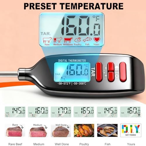 Digital food thermometer with super long probe — photo 5