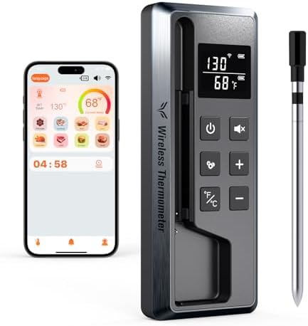Wireless Cooking Probe for Remote Monitoring