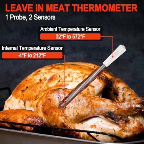 Wireless meat thermometer with ultra thin probe — photo 5