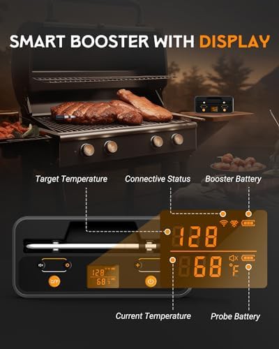 Smart Bluetooth thermometer for grilling and smoking — photo 5