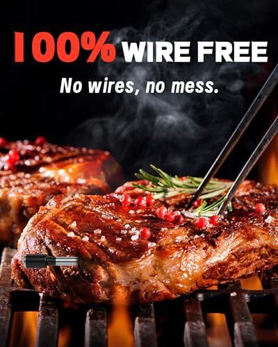 Long range bluetooth wireless smoker thermometer — photo 5