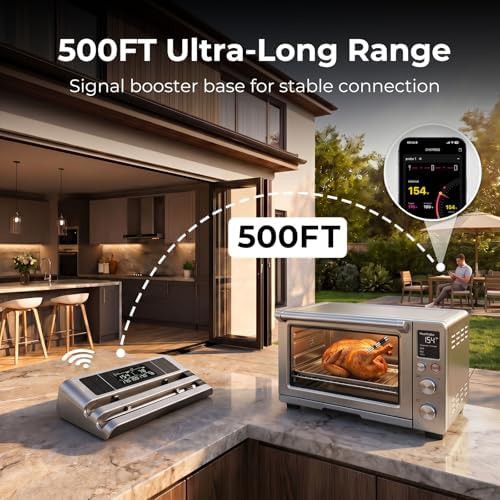 Rechargeable Wireless Smart Meat Thermometer — photo 3