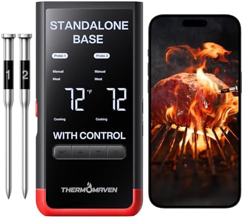 WiFi Wireless Dual Probe Smart Thermometer