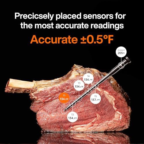Wireless quad probe thermometer with LCD display — photo 4