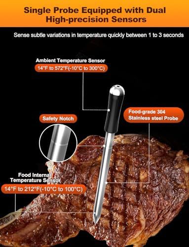 Wireless Bluetooth Grill and Smoker Probe — photo 3