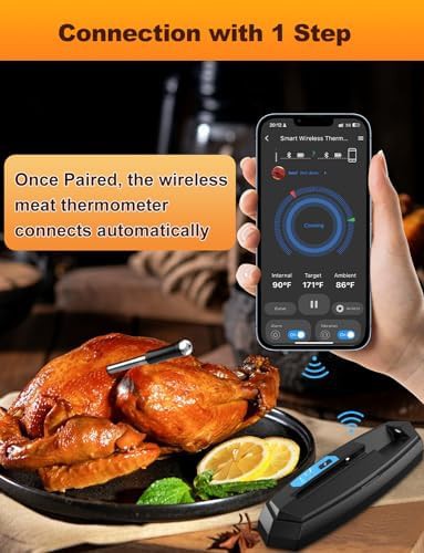 Wireless Bluetooth Grill and Smoker Probe — photo 5