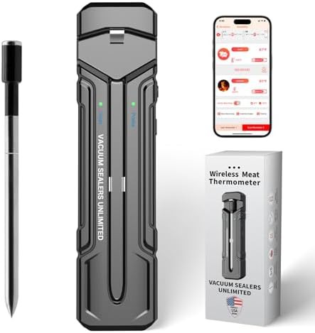Remote Monitoring Wireless Smoker Alarm Thermometer