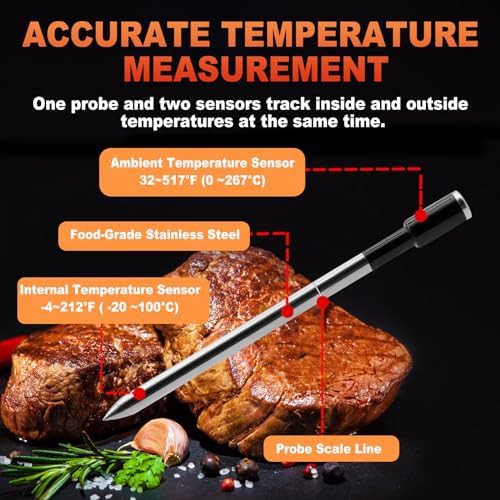 Remote Monitoring Wireless Smoker Alarm Thermometer — photo 3