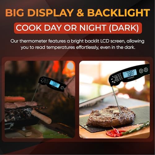 Ultra Fast Waterproof Thermometer with Bright Backlight — photo 5