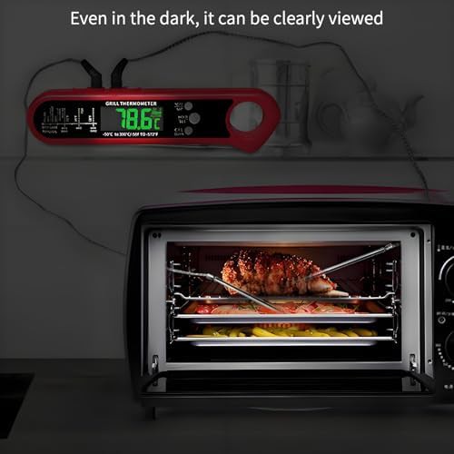 Red Dual Probe Thermometer with Smart Alarm — photo 5