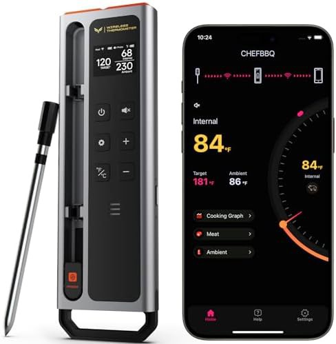 Digital Wireless Probe for Grill and Smoker