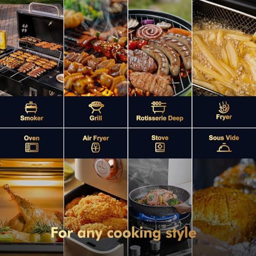 Smart wireless meat thermometer with Bluetooth alarm — photo 5
