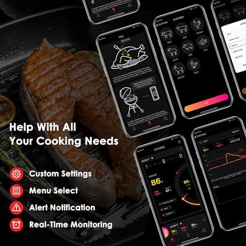 Ultra-thin dual probe wireless cooking thermometer — photo 5
