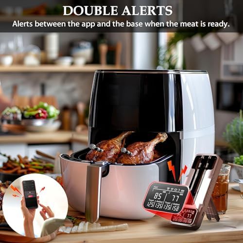 Long range Bluetooth smart grill thermometer — photo 3