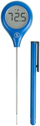 Nautical blue instant read digital thermometer