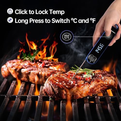 Blueberry professional instant read meat thermometer — photo 3