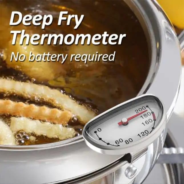 Waterproof Deep Fry Thermometer with Long Probe — photo 4