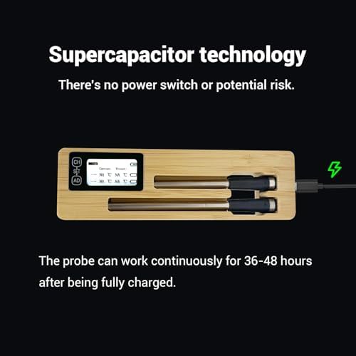 Wireless dual probe bluetooth smart thermometer — photo 5