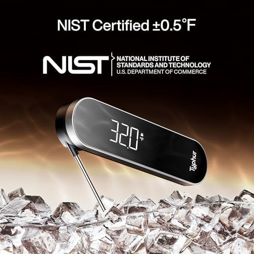 Instant read digital meat thermometer for grilling — photo 4