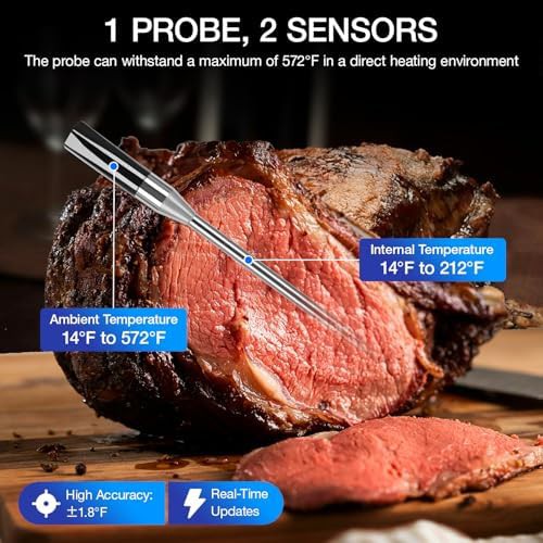 Extended range waterproof bluetooth meat probe — photo 3