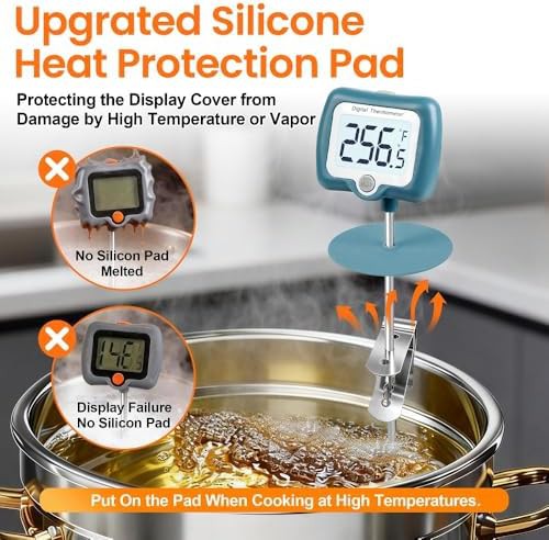 Blue Digital Candy Thermometer with Long Probe — photo 4