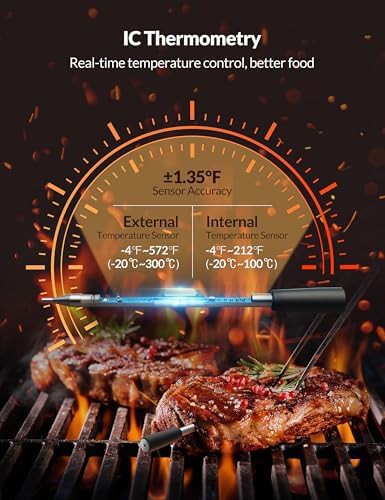 Dual probe wireless bluetooth smart thermometer — photo 4