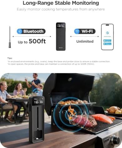 Magnetic Bluetooth Digital Meat Thermometer — photo 5