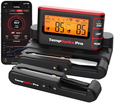 WiFi and Bluetooth Waterproof Meat Thermometer