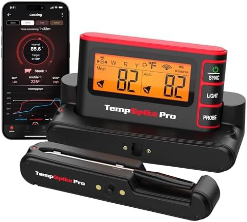 Pro Wireless Thermometer with Detachable Probes