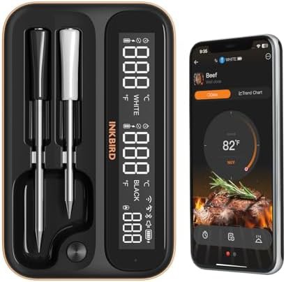 Smart WiFi Thermometer with Size Coded Probes