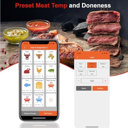 Multi probe bluetooth digital smoker thermometer — photo 3