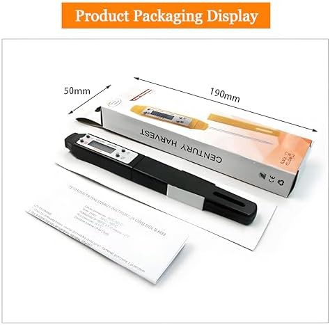 Yellow pen style electronic pocket thermometer — photo 5