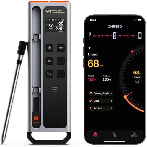 Smart Meat Probe with Integrated Alarm