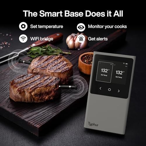 Wireless WiFi thermometer with two thin probes — photo 4
