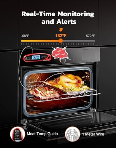 Dual Probe Digital Cooking Thermometer with Alarm — photo 3
