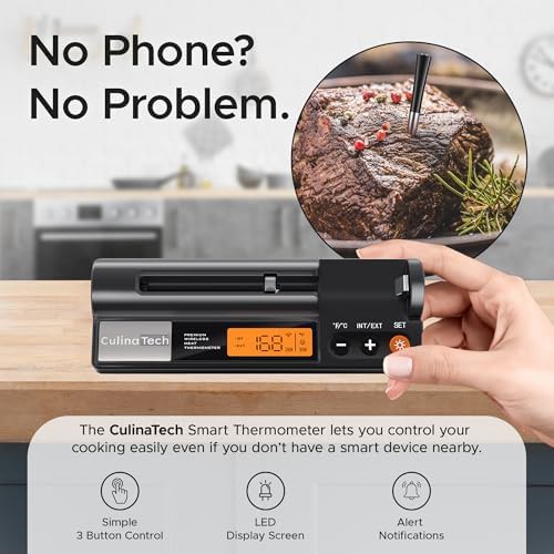 Wireless long range bluetooth smoker thermometer — photo 5