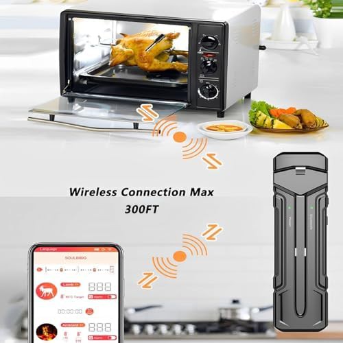 Wireless Bluetooth Meat Thermometer with App — photo 3