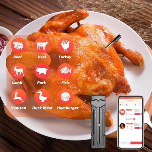 Wireless Bluetooth Meat Thermometer with App — photo 5